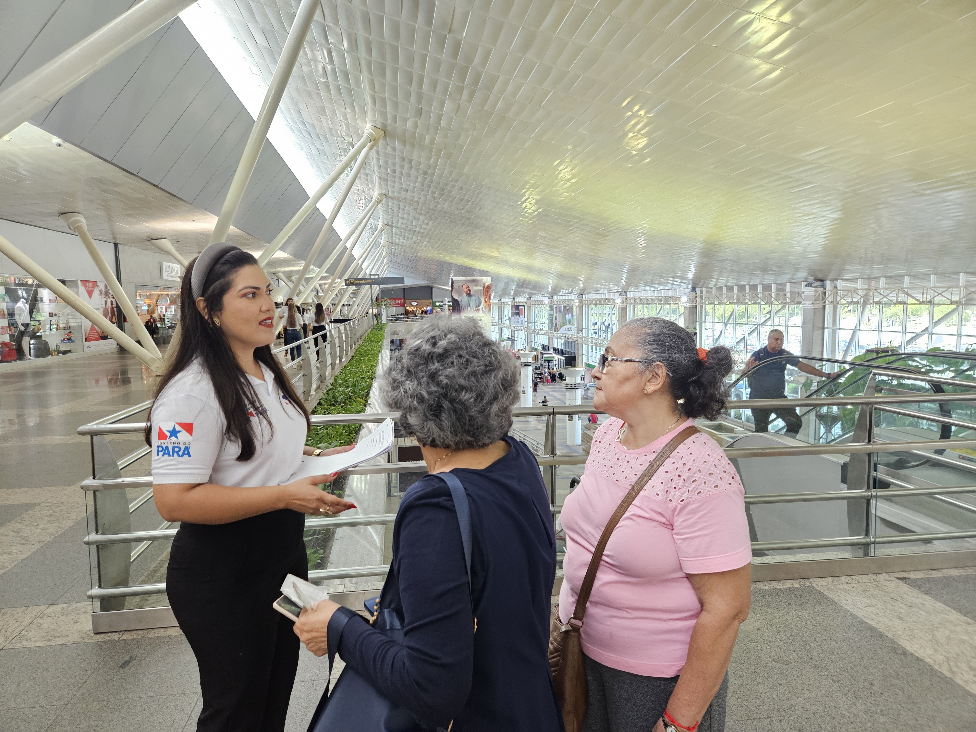 Procon Pará explica sobre pesquisa a passageiros no aeroporto