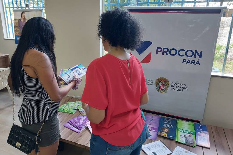 Público na ação Procon Paragominas